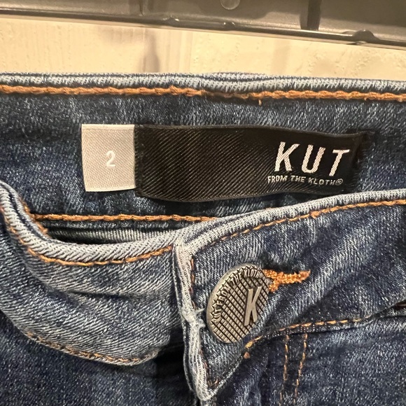 Kut from the Kloth frayed bottom jeans - Picture 5 of 11